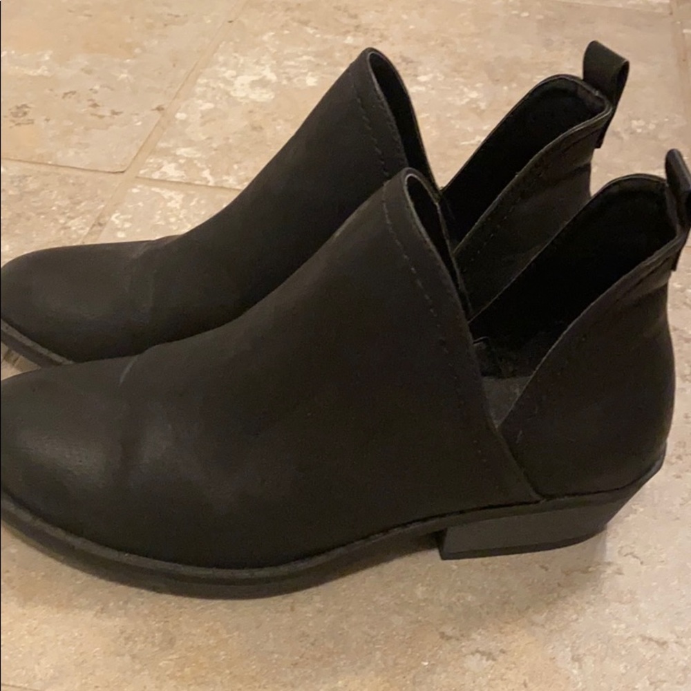 Black booties